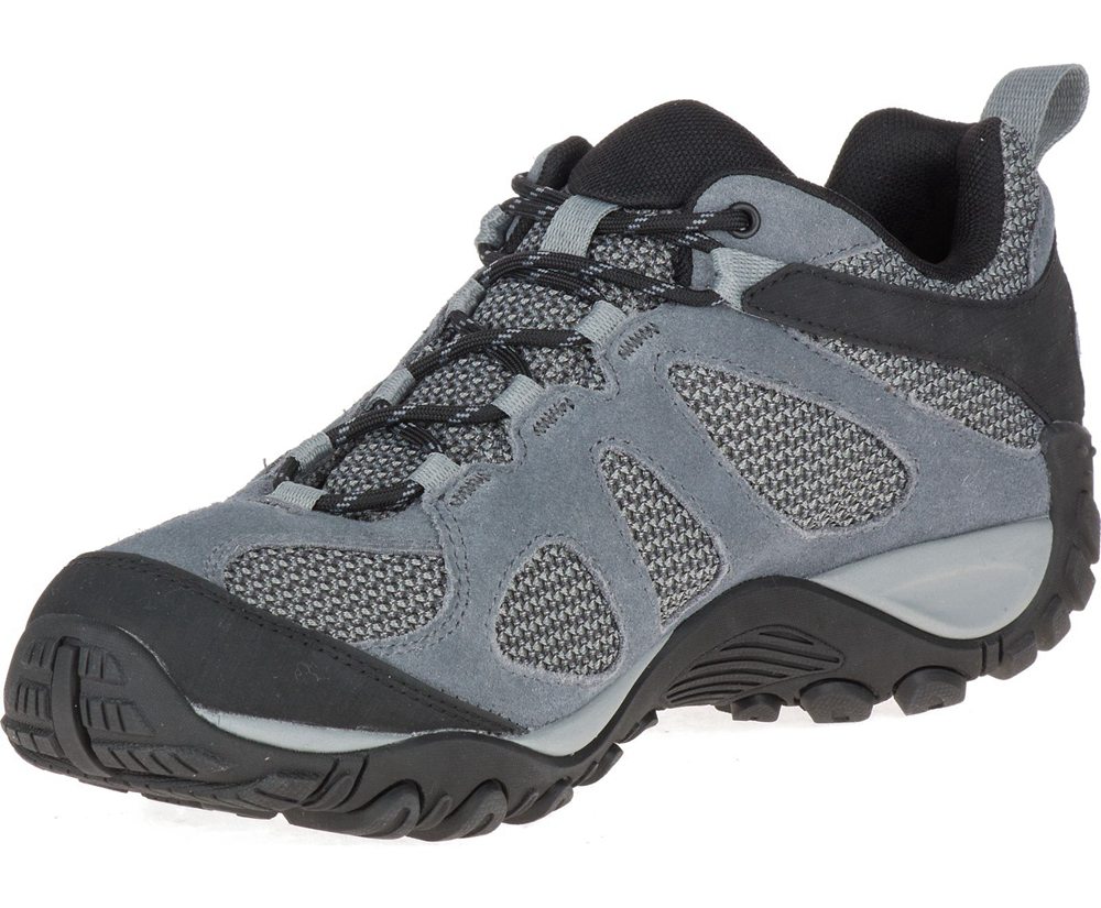 Buty Trekkingowe Merrell Męskie Szare - Yokota 2 - 831046-ONR